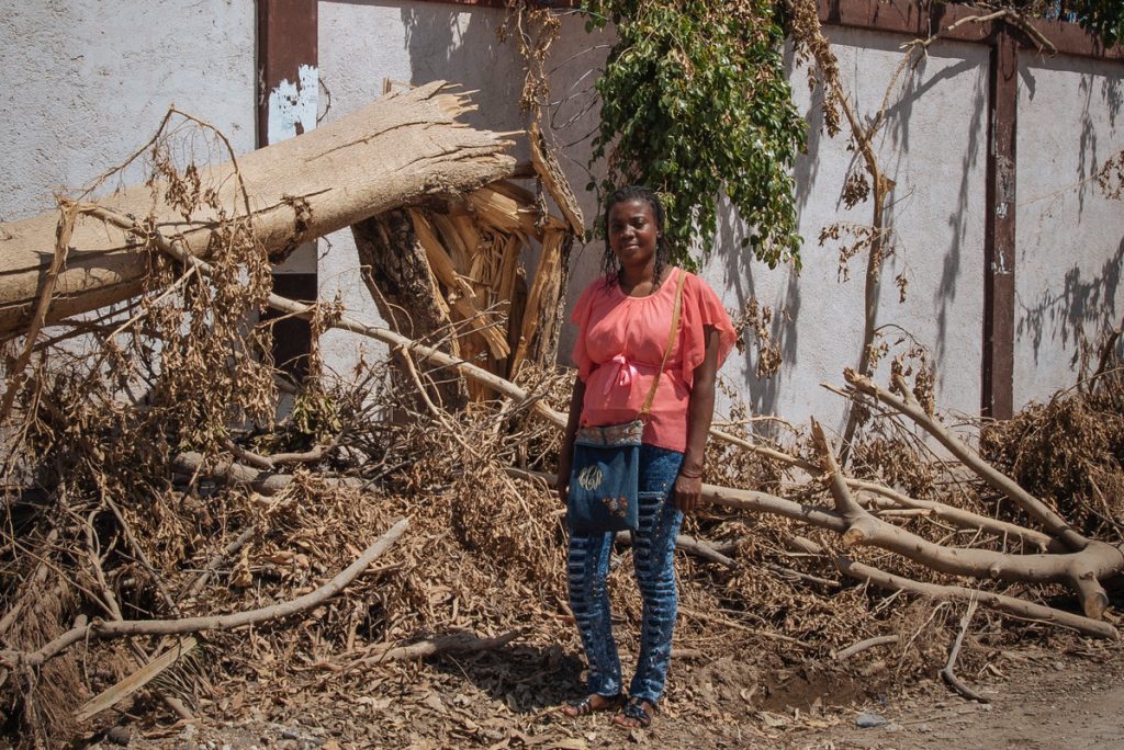 Joanne is a leader from Femmes En Action, a woman's group supported by ActionAid through our local partner KPGA. Photo: Dylan Roberts/FreeSociety/ActionAid