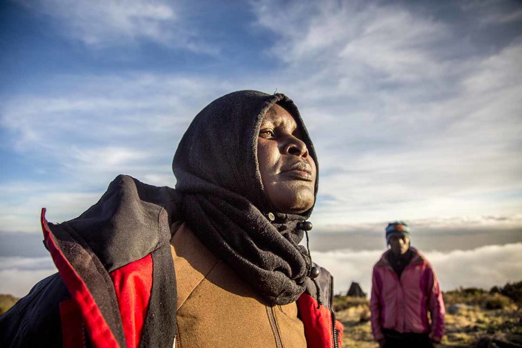 Mary Adera climbed Mt. Kilimanjaro to claim her land rights, which were violated as a result of the New Alliance.