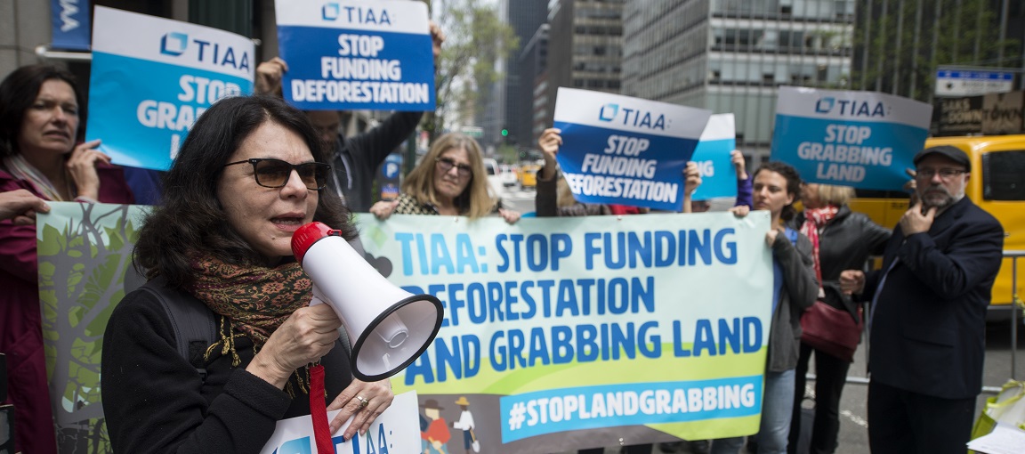 University of Iowa employees to TIAA “Stop harming communities and