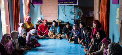 Women-led response to the Sulawesi earthquake and tsunami