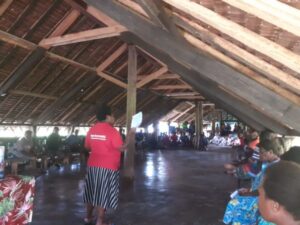 Women in Vanuatu received training from the World Health Organization and the Vanuatu Ministry of Health to respond to coronavirus